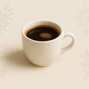 The coffee's fruity undertones accentuate the almond's natural sweetness, offering a delightful contrast.